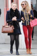 KIMBERLEY GARNER Out Shopping in London