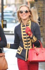 KIMBERLEY GARNER Out Shopping in London