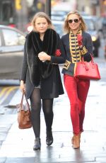 KIMBERLEY GARNER Out Shopping in London