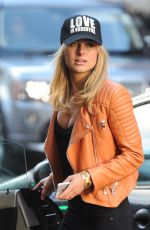 KIMBERLY GARNER in Jeans at a Flowers Shop in London