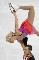 KIRSTEN MOORE-TOWERS and Dylan Moscovitch at 2014 Winter Olympics in Sochi