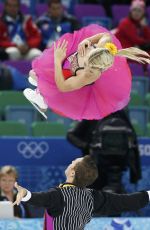 KIRSTEN MOORE-TOWERS and Dylan Moscovitch at 2014 Winter Olympics in Sochi