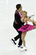 KIRSTEN MOORE-TOWERS and Dylan Moscovitch at 2014 Winter Olympics in Sochi