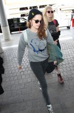 KRISTEN STEWART at LAX Airport in Los Angeles
