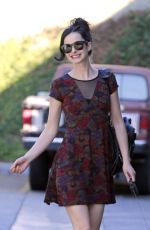 KRYSTEN RITTER in Short Dress Out and About in Los Angeles