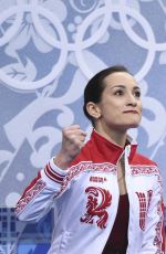KSENIA STOLBOVA and Fedor Klimov at 2014 Winter Olympics in Sochi