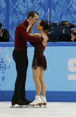 KSENIA STOLBOVA and Fedor Klimov at 2014 Winter Olympics in Sochi