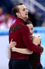 KSENIA STOLBOVA and Fedor Klimov at 2014 Winter Olympics in Sochi