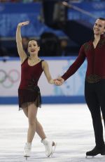 KSENIA STOLBOVA and Fedor Klimov at 2014 Winter Olympics in Sochi
