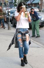 KYLIE JENNER at Urth Caffe in West Hollywood