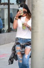 KYLIE JENNER at Urth Caffe in West Hollywood