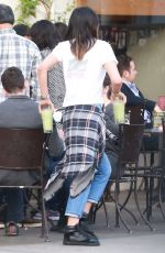 KYLIE JENNER at Urth Caffe in West Hollywood