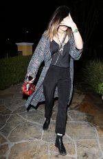 KYLIE JENNER Night Out in Calabasas