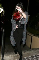 KYLIE JENNER Night Out in Calabasas