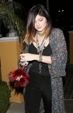 KYLIE JENNER Night Out in Calabasas