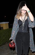 KYLIE JENNER Night Out in Calabasas