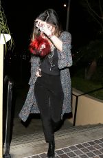 KYLIE JENNER Night Out in Calabasas