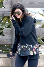 KYLIE JENNER Out and About in Calabasas