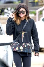 KYLIE JENNER Out and About in Calabasas