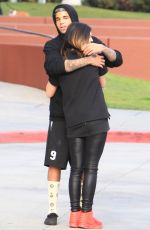 KYLIE JENNER Out in Calabasas