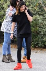 KYLIE JENNER Out in Calabasas