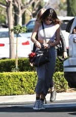 KYLIE JENNER Out Shopping at the Commons in Calabasas