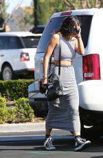KYLIE JENNER Out Shopping at the Commons in Calabasas