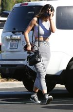 KYLIE JENNER Out Shopping at the Commons in Calabasas