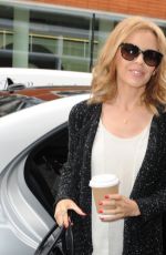 KYLIE MINOGUE Arrives at Spotify Event in London
