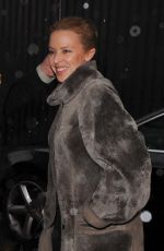 KYLIE MINOGUE Leaves a Studio in London