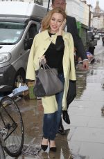 KYLIE MINOGUE Out and About in London