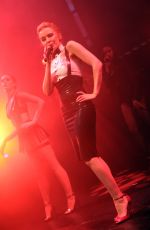 KYLIE MINOGUE Performs at a Concert in Paris