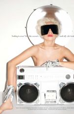 LADY GAGA in Harper’s Bazaar Magazine, March 2014 Issue