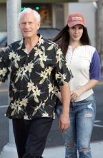 LANA DEL REY and Her Father Rob Grant Out in Beverly Hills