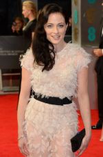 LARA PULVER at 2014 BAFTA Awards in London