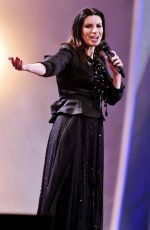 LAURA PAUSINI Performs at Vina Del Mar Festival in Chile