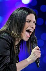 LAURA PAUSINI Performs at Vina Del Mar Festival in Chile