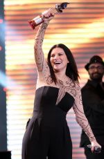 LAURA PAUSINI Performs at Vina Del Mar Festival in Chile