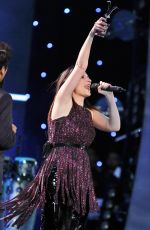 LAURA PAUSINI Performs at Vina Del Mar Festival in Chile