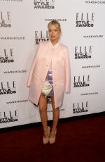 LAURA WHITMORE at 2014 Elle Style Awards in London