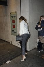 LAUREN POPE Arrives at BBC Radio 1 Studios in London