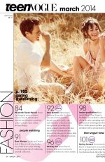 LEA MICHELE in Teen Vogue Magazine, March 2014 Issue