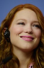 LEA SEYDOUX at Beauty and the Beast Press Conference at 64th International Film Festival in Berlin