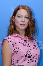 LEA SEYDOUX at Beauty and the Beast Press Conference at 64th International Film Festival in Berlin