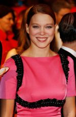LEA SEYDOUX at The Grand Budapest Hotel Premiere at 64th Berlin Film Festival