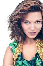 LEA SEYDOUX in Elle Magazine, France February 2014 Issue