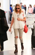 LEANN RIMES at LAX Airport