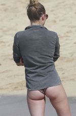 LEANN RIMES in Bikini at a Beach in Hawaii