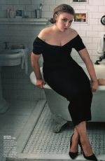 LENA DUNHAM in Vogue Magazine, February 2014 Issue