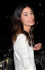 LILY ALDRIDGE Arrives at LAX Airport